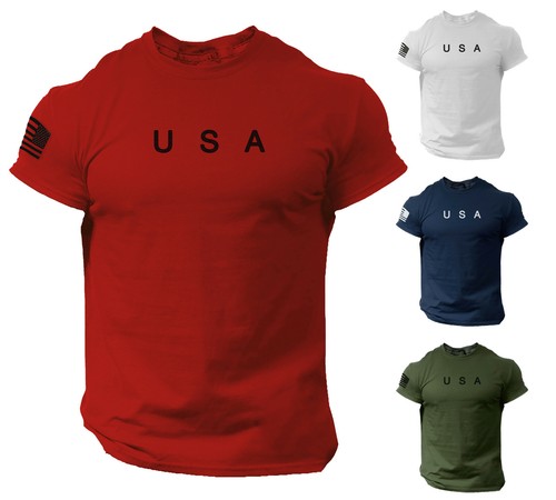 Usa flag men shirt american - usa,
